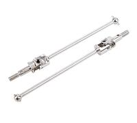 VBESTLIFE Universal RC Drive Shaft, Metal 108015 Model Drive Shaft Upgrade Part for HSP 1/10 RC Car 94111 94108(sliver)