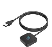 VBESTLIFE USB Fingerprint Reader, 360° Touch Fast Recognition Biometric Fingerprint Scanner Support Wins Hello, for Wins 10 11 Laptop PC (Black)