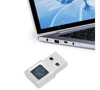 VBESTLIFE USB Fingerprint Reader, Portable Security Key Biometric Fingerprint Scanner for 10 11 32/64 Bits, 360 Degrees Touch Fast Matching
