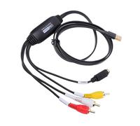 VBESTLIFE USB2.0 Video Cpture Card, VHS to Digital Converter, Video Capture Device Convert VHS VCR DVD to Digital Adapter, for PC Laptop