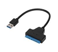 VBESTLIFE USB3.0 to SATA Adapter, External Hard Drive Converter Cable for 2.5in 3.5in HDD, SSD, 5Gbps with UASP Accelerated, Auto Sleep, for Laptops, Tablets, Desktops, etc.