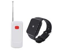 VBESTLIFE Wireless Call System, RF Wrist Watch Receiver with 998 Channels and IPX4 Water Proof, for Home Restaurant School