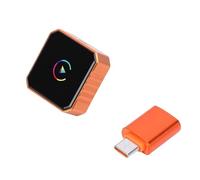 VBESTLIFE Wireless Car Adapter for, Auto Dongle, Plug and Play, IOS Compatible for Navigation Music Calls, Aluminum Alloy Shell Fast Heat Dissipation, Slim Portable (Color Pattern)