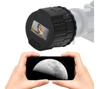 VBESTLIFE Wireless Electronic Eyepiece, 1.5in Display 1080p Camera for Telescope, 16MP Astronomy Photography, WiFi Digital Eyepiece for 28-48mm Telescopes, App Controlled, 1000mAh Battery