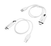 VBESTLIFE Wireless HDMI Transmitter and Receiver, 5G 1080P HD Wireless HDMI Extender Adapter for Streaming Video/Audio From Laptop/PC to TV/Projector