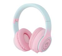 VBESTLIFE Wireless Headphones, Bluetooth Over Ear Headsets with Microphone, ANC Technology, Foldable Lightweight, On Ear Headphones for Girls Women (pink)