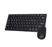 VBESTLIFE Wireless Keyboard Mouse Combo, 78 Keys Korean Keyboard with Silent Mouse, 2.4GHz Slim Lightweight Set for PC Laptop