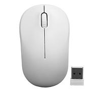 VBESTLIFE Wireless Mouse,1000DPI Notebook Desktop Computer Universal Mice,For Office,Game,White Simple Mouce,with Receiver
