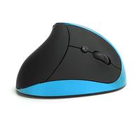 VBESTLIFE Wireless Optical Mouse, Portable Vertical Mouse, Convenient, Convenient for Office, Gaming, Computer, Home (Sky Blue)