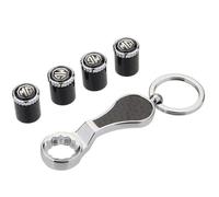 VBGHRE 4 Pcs Automobile valve caps for MG MG3/MG4 EV/MG5/MG6 / MG HS/MG Marvel R/MG ZS, Easy Grip Valve Stem,Beautiful And Durable Car Accessories