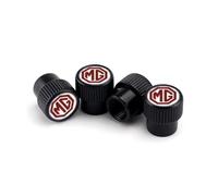 VBGHRE 4 Pcs Automobile valve caps for MG3 MG4 EV MG5 MG6 MG HS MG Marvel R MG ZS, Easy Grip Valve Stem,Beautiful And Durable Car Accessories,B