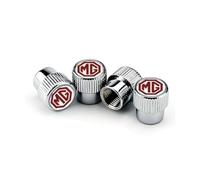 VBGHRE 4 Pcs Automobile valve caps for MG3 MG4 EV MG5 MG6 MG HS MG Marvel R MG ZS, Easy Grip Valve Stem,Beautiful And Durable Car Accessories,D