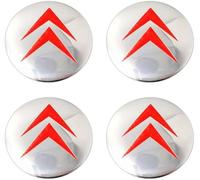 VBGPWAD 4 Pcs Car Center Hub Caps Sticker for Citroën C3 3.Generation Bj ab 2017,56mm/65mm, Wheel Cap Sticker Wheel Trims Wheel Center Hub Caps Badge Sticker,D