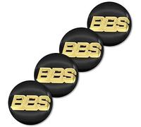 VBGPWAD 4 Pcs Car Center Hub Caps Sticker for For BBS RM RZ RG RS, 56mm, Wheel Cap Sticker Wheel Trims Wheel Center Hub Caps Badge Sticker,A