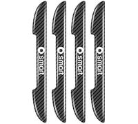 VBGPWAD 4 Pcs Car Door Edge Guards Protectors for Smart EQ fortwo (C453) 2020-, Door Stickers Anti Collision Scartch Side Edge Trim Strip,A