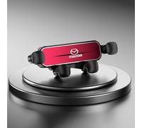 VBGPWAD Car Phone Holder for Mazda 2 3 5 6 BT50 CX5 CX7 MX5 M3 M6 Axela, Super Stable Car Mount One Button Release Phone Holder Rotatable Mount Fits,B