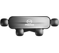 VBGPWAD Car Phone Holder for Mazda 2 3 5 6 BT50 CX5 CX7 MX5 M3 M6 Axela, Super Stable Car Mount One Button Release Phone Holder Rotatable Mount Fits,A