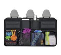 VBGURR Car Boot Organiser, Waterproof Car Organiser Storage, Multi-Pocket Children's Travel Storage, Durable Foldable Cargo Net Boot Tidy