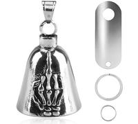 VBGURR Guardian Bell for Motorbikes Guardian Angel Bell Hanger with Ring
