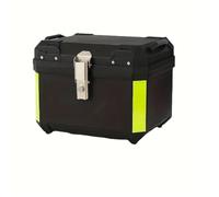 VBHdtE 45L Motorcycle Top Case, Universal Trunk Tour Tail Security, with Install Package and Base Plate(Black) Motorbike Luggage