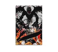 VBHEJRNE Comic Book Series Asta Black Clover Poster Poster Decorative Painting Canvas Wall Posters And Art Picture Print Modern Family Bedroom Decor Posters 08x12inch(20x30cm)
