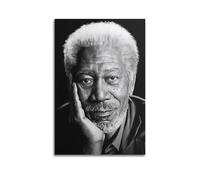 VBHEJRNE Morgan Freeman Actor Poster1 Poster Decorative Painting Canvas Wall Posters And Art Picture Print Modern Family Bedroom Decor Posters 08x12inch(20x30cm)