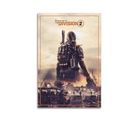 VBHEJRNE Tom Clancy's The Division 2 Video Game Art Poster Poster Decorative Painting Canvas Wall Posters And Art Picture Print Modern Family Bedroom Decor Posters 08x12inch(20x30cm)