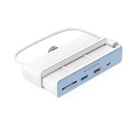 HYPER HD34A8 laptop dock/port replicator USB 3.2 Gen 1 (3.1 Gen 1) Type-C White