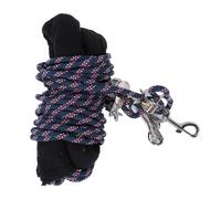 VBLKUYDPR Adjustable Horse Training and Lunging Aid, Horse Balance Training Rope with Rear Fleece Cover, Easy Rope Adjustment System for Proper Head Carriage and Back Engagement