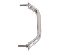 VBLKUYDPR Marine Boat Handle Grab Bar, Stainless Steel Oval Handrail Grip for Yacht RV Bathroom, Ergonomic Sealed Rail with Mounting Hardware for Deck Hatch and Wet Environments (B (9 inches 230mm))