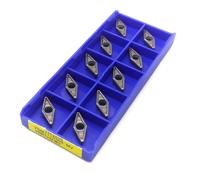 VBMT110304 VBMT110308 MV YBG205 Lathe Cutter Parts Carbide Inserts VBMT 1103 are for processing Stainless Steel and steel parts(VBMT110308-MV YBG205)