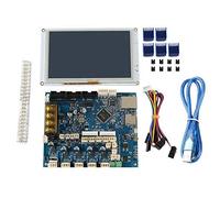 VBNCUUIOPO Clone Version Duet 2 Maestro Advanced 32 Bit Electronics Board with 5 PanelDue 5I Integrated Colour Press Screen Compatible with 3D Printer