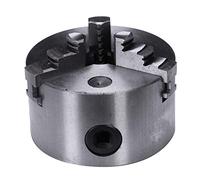 VBNCUUIOPO K11-100 3 Jaws Manual Lathe Chuck 100Mm 4Inch Self-Centering Chuck Three Jaws Hardened Steel for Drilling Milling Machine