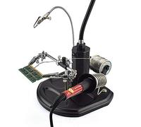 VBNCUUIOPO Welding kit 4X 2.5X LEDs Soldering Magnifier Helping Hand Desktop Magnifying Glass Welding Repair Auxiliary Tool