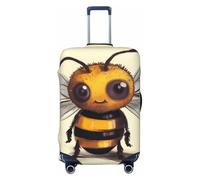 VBNTY Cute Bee Travel Luggage Cover Elastic Washable Suitcase Cover Protector Fashion Stretch Baggage Covers Dustproof Suitcase Sleeve Fits 18-32 inch Luggage M