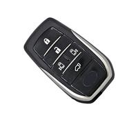 VBNYBA Car Remote Key Case Compatible With Toyota For Vellfire 2015 2016 2017 2018 2019 1pcs Car Key Case Cover 5/6 Button Remote Car Key Shell Case Housing Cover(5Button)