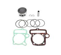 VBPBHFFNMW 56mm Bore Engine Barrel Cylinder Body Pin Pistons Rings Gasket For YX140 YX 140cc Pit Bike Thumpstar Quad ATV Bike Motorcyc Pistons and rings(Piston Rings Kit)