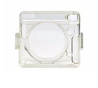 VBPBHFFNMW Camera Bag 4 Colors Retro PU Leather Case Shoulder Strap Bag Portable Protective Cover Fit For FUJIFILM SQUARE SQ6 camera bag(Transparent shell)