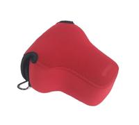 VBPBHFFNMW Neoprene Case Inner Camera Bag Fit For Fujifilm X-T50 X-T5 X-S20 X-S10 X-T30 X-T4 X-T3 XT5 XT3 XT2 XT30 On XF 16-80mm 18-55mm Lens camera bag(Rosso)