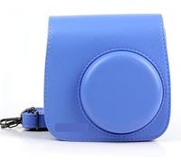 VBPBHFFNMW PU Leather Camera Bag Shoulder Strap Camera Accessory Bag Protective Cover Protective Cover Bag Fit For Fujifilm Mini 9 Instant camera bag(C)