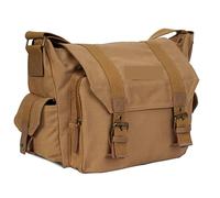 VBPBHFFNMW SLR Camera Shoulder Bag Lens Wired Tripod Outdoor Travel Storage Bag Large Capacity Canvas Messenger Bag Fit For Nikon Fit For Canon Fit For Sony camera bag(Khaki)