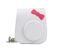 VBPCEFZTLK Camera Bag Protective Cover Mini Digital Photography Protective Bag Shockproof Protective Cover With Butterfly Fit For Polaroid Mini11/8/9 camera bag(White)