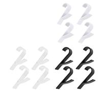VBPCEFZTLK Multi-Purpose Heating Hook Coat Hook Towel Rack Radiator Bracket Bathroom Hook Clothes Hanger Soft Scarf Rack Towel Rack 4 Pcs Household Hooks(12 Pcs -Mixed Color)