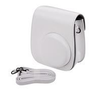 VBPCEFZTLK Portable Camera Bag Bag Bag PU Leather Belt Shoulder Strap Fit For Fujifilm Fit For Fuji Mini 11 camera bag(White)
