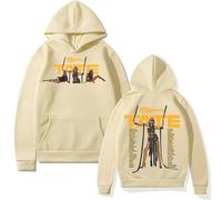 VBPOIYB Men's and women's sweatshirts, oversized sweaters, T-a-t-e M-c-R-a-e Tour 2025 hoodies, trendy Y2K casual hoodies (Khaki,S)