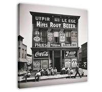 VBQHIR Echoes of Americana Poster Canvas Poster Wall Art Print Picture Paintings 24x24inch(60x60cm)
