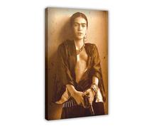 VBQHIR Frida Kahlo's Firearms Canvas Poster Wall Art Print Picture Paintings 16x24inch(40x60cm)