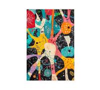 VBQHIR Neuron Abstract Brain Cell Poster Canvas Poster Wall Art Print Picture Paintings 12x18inch(30x45cm)