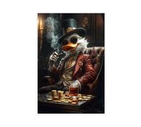 VBQHIR Scrooge McDuck Canvas Poster Wall Art Print Picture Paintings 08x12inch(20x30cm)