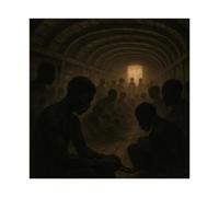VBQHIR The Atlantic Slave Route Poster Canvas Poster Wall Art Print Picture Paintings 20x20inch(50x50cm)